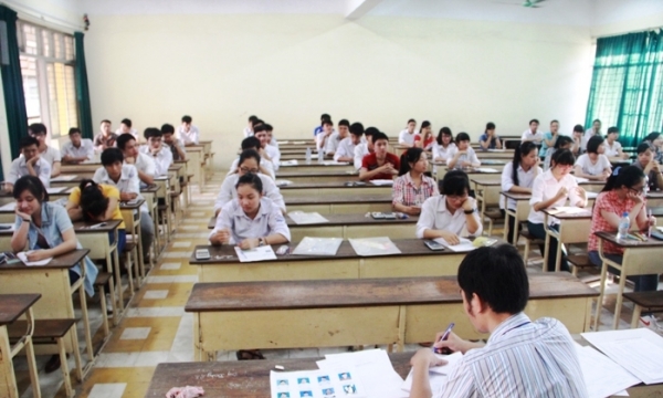 TP.HCM: Học sinh lớp 12 thi trắc nghiệm trong kiểm tra học kỳ I